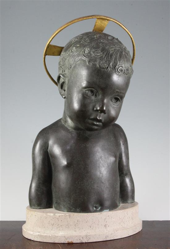 § Charles Wheeler (1892-1974) The Infant Christ height 16in.